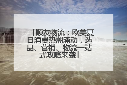 顺友物流：欧美夏日消费热潮涌动，选品、营销、物流一站式攻略来袭